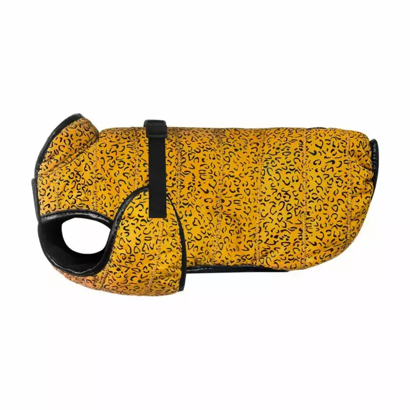 ubranko dla psów w kolorze żółtym w ciapki